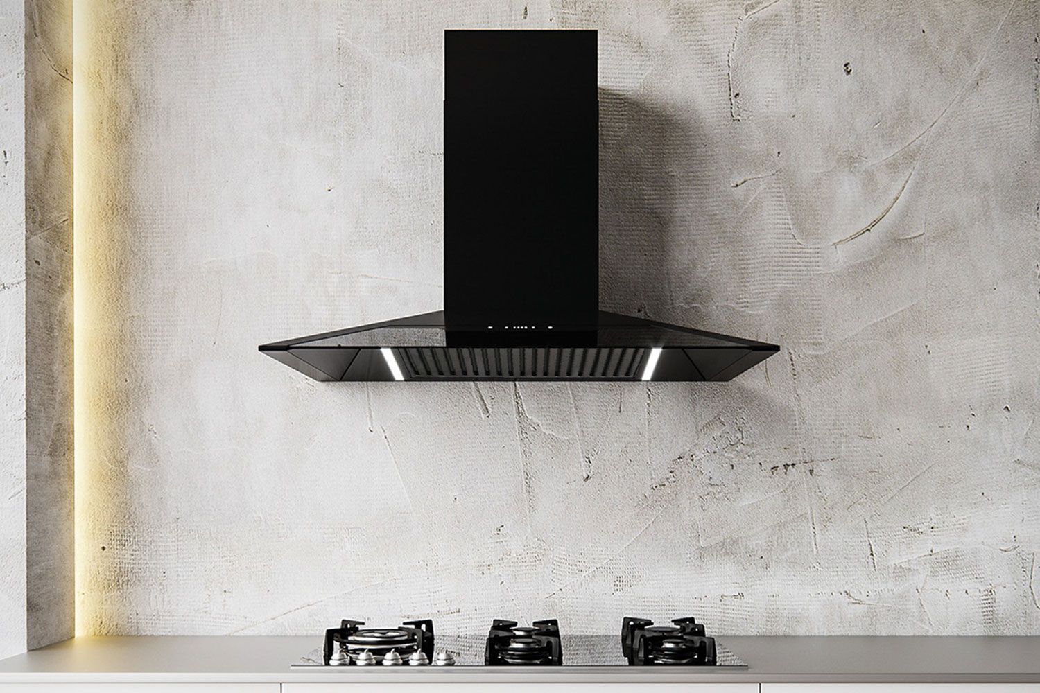 Cooktop with Sirius Extractor Lifestyle